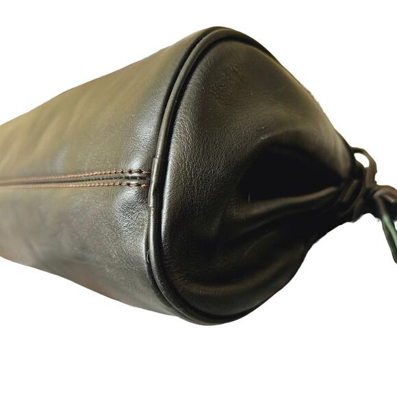 Dooney & Bourke Florentine Black Hobo Shoulder Handbag Excellent Cond - Picture 6 of 13